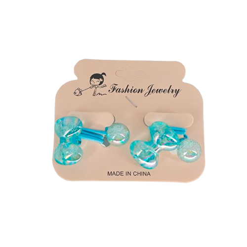 Резинки для волос Stenson WW02295 2 шт. Blue (34965283)