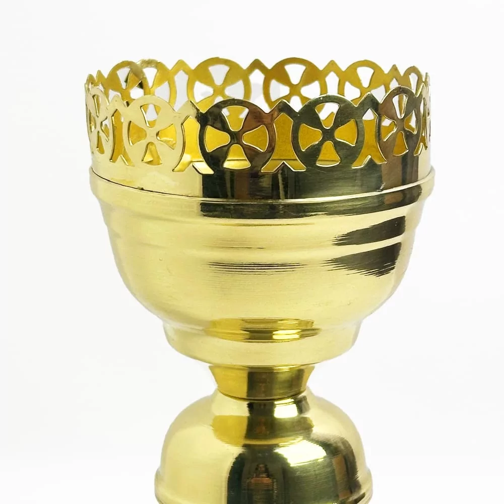 Лампада настольная большая со стаканом (12622-19216) - фото 4