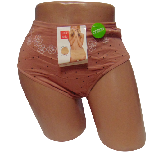 Женские трусы Uokin 8419 3XL Кофейный (1776664523)