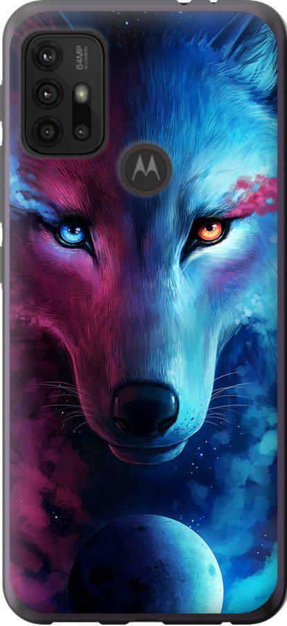 Чехол на Motorola Moto G20 Арт-волк (3999u-2461-42517)