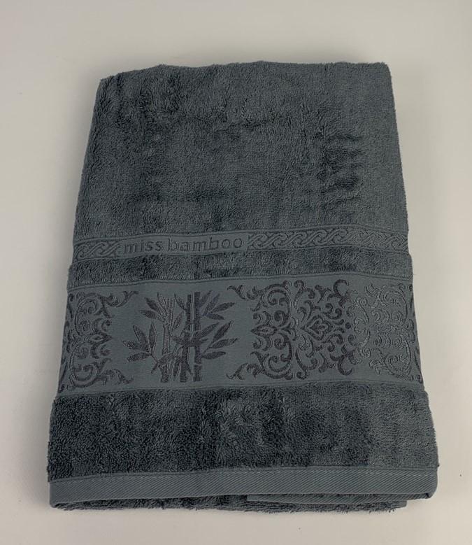 Полотенце Philippus Bamboo Arya E937 70x140 см Антрацитовый (CN30672)