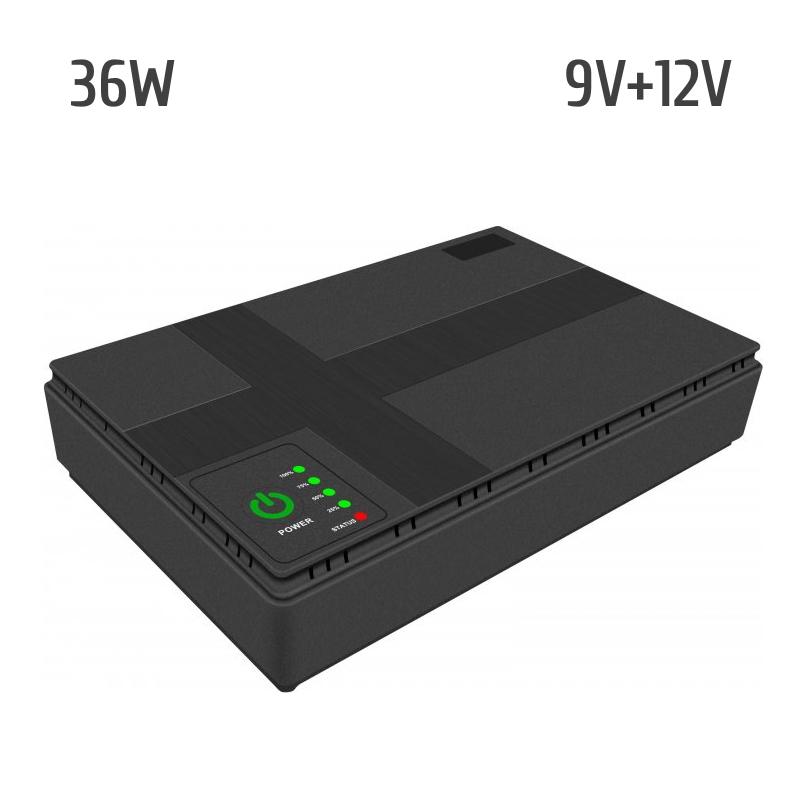 Джерело безперебійного живлення Mini UPS 36W 10400 mAh (125777) - фото 2