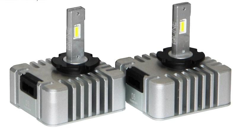 Автолампи Qline Ultra LED D5S 6000K 2 шт.