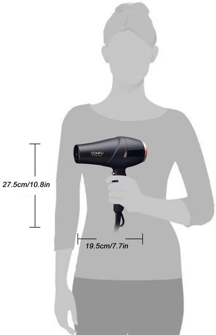Фен ионный Confu KF-5903 керамический 2300 Вт - фото 6 Фен ионный Confu KF-5903 керамический 2300 Вт - фото 6