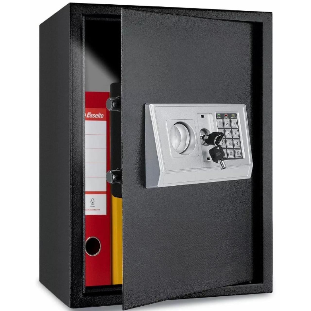 Сейф электронный мебельный KESSER 50x35x34,5 см XXL Черный
