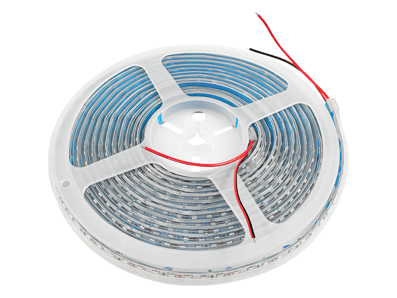 Светодиодная лента Лемансо 2835-120led-12V 10W/м IP65 800LM/m 6500K Премиум (LMA9602)
