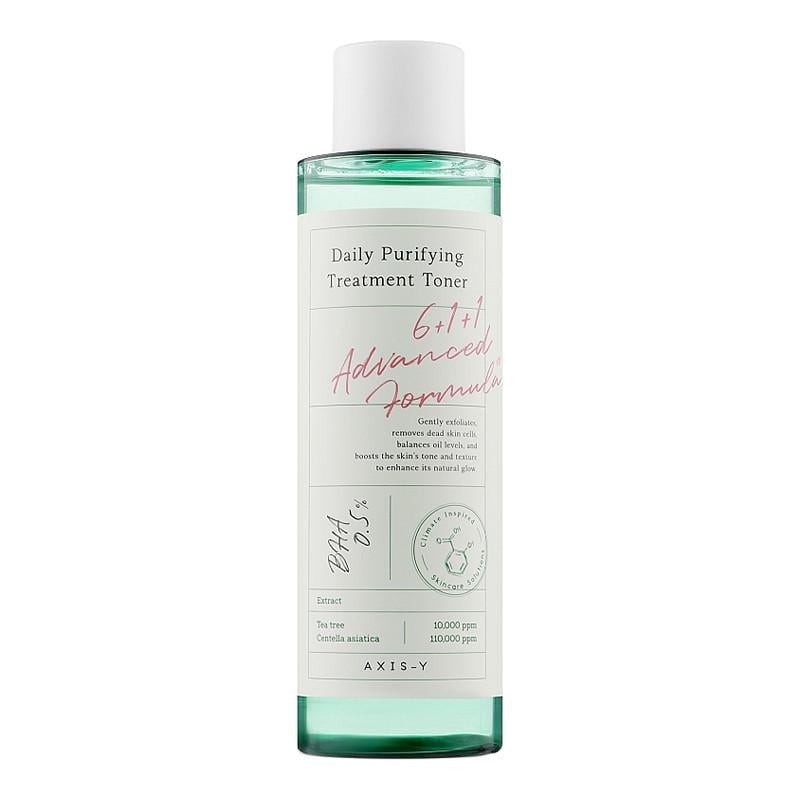 Тонер для проблемной кожи AXIS-Y Daily Purifying Treatment Toner с цинтелой и BHA-кислотой 200 мл (32124444)