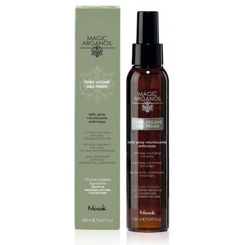 Молочко-спрей Nook Magic Arganoil Extra Volume Milk Primer для объема с антифриз-эффектом 150 мл Молочко-спрей Nook Magic Arganoil Extra Volume Milk Primer для объема с антифриз-эффектом 150 мл