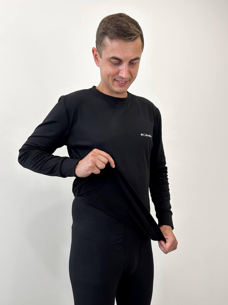 Мужское термобелье Columbia из дайвинговой микрофлиса до -20 °C 2XL Черный (31003941) - фото 5 Мужское термобелье Columbia из дайвинговой микрофлиса до -20 °C 2XL Черный (31003941) - фото 5