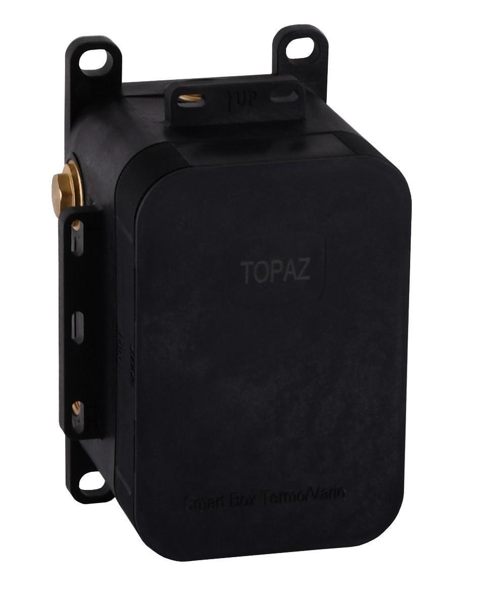 Змішувач для душу вбудований TOPAZ Odiss to 08117-L03-BL-TT з тропічним душем - фото 7