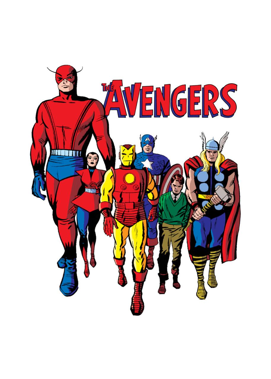 Картина постер Gee! Avengers Мстители минимализм 40х60 см AG.09.049