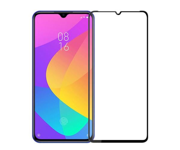 Защитное стекло Full Screen Full Glue 9D Tempered Glass для Xiaomi Mi CC9 Black