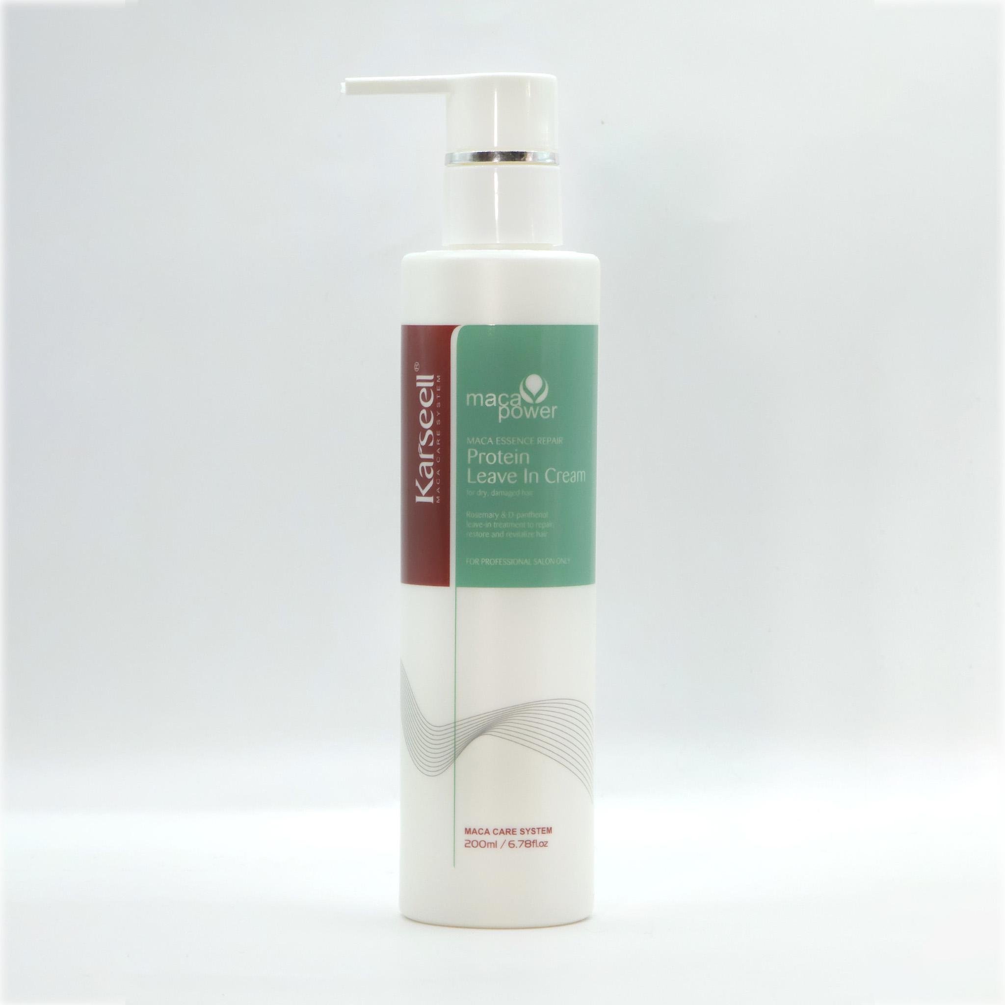 Крем для волосся відновлювальний Karseell Maca Essence Repair Protein Leave-In Cream 200 мл
