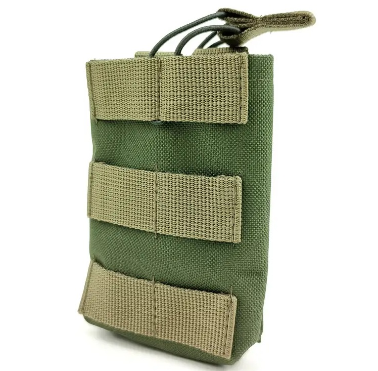 Подсумок открытый для 1 магазина АК LE2087 Оливковый (551813)