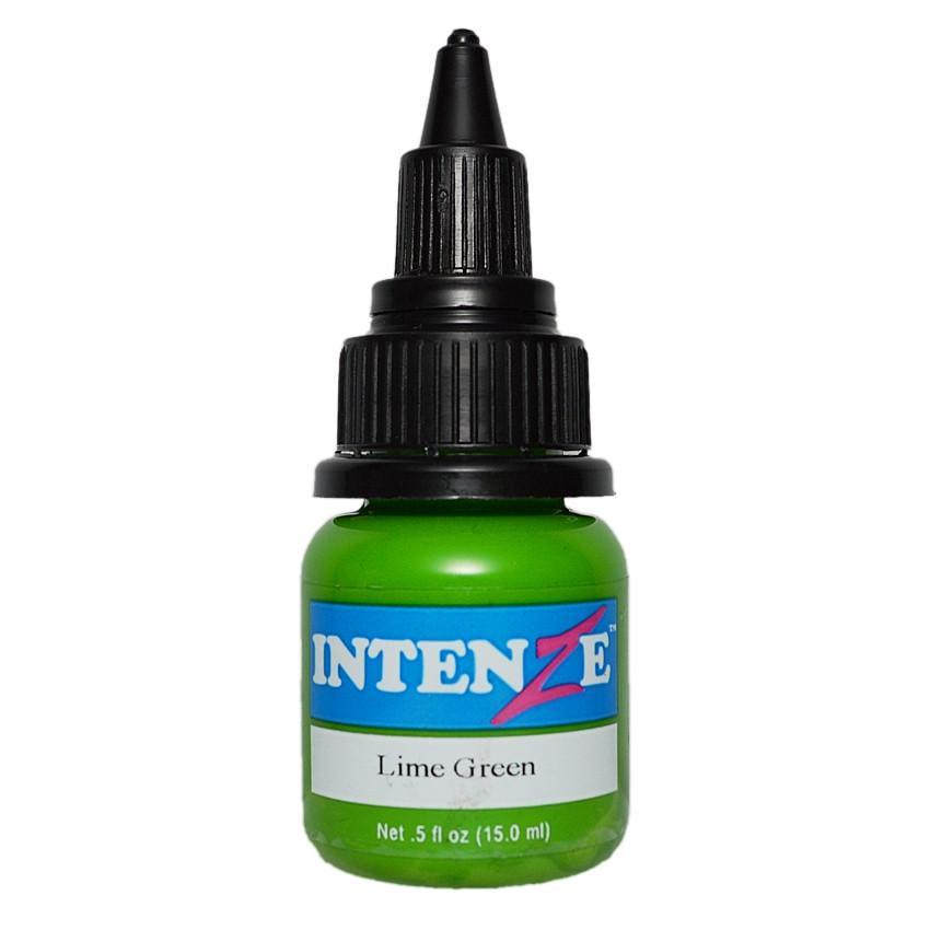 Тату краска Intenze Lime Green 15 мл