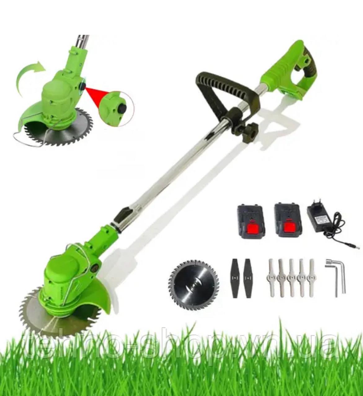 Триммер садовый аккумуляторный с насадками KIYOSHI WL-1301 (WL 1301) - фото 3 Триммер садовый аккумуляторный с насадками KIYOSHI WL-1301 (WL 1301) - фото 3