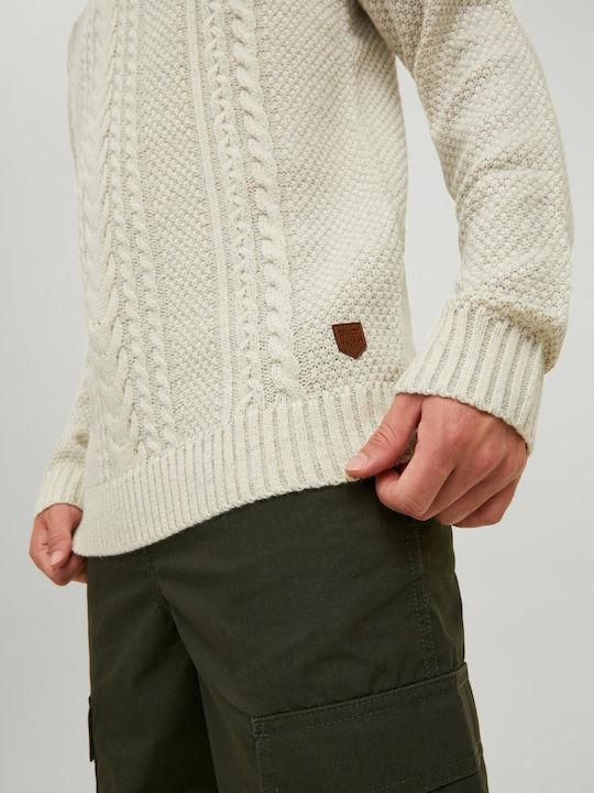 Светер Jack & Jones Craig Knit Crew L Білий (12220809) - фото 4