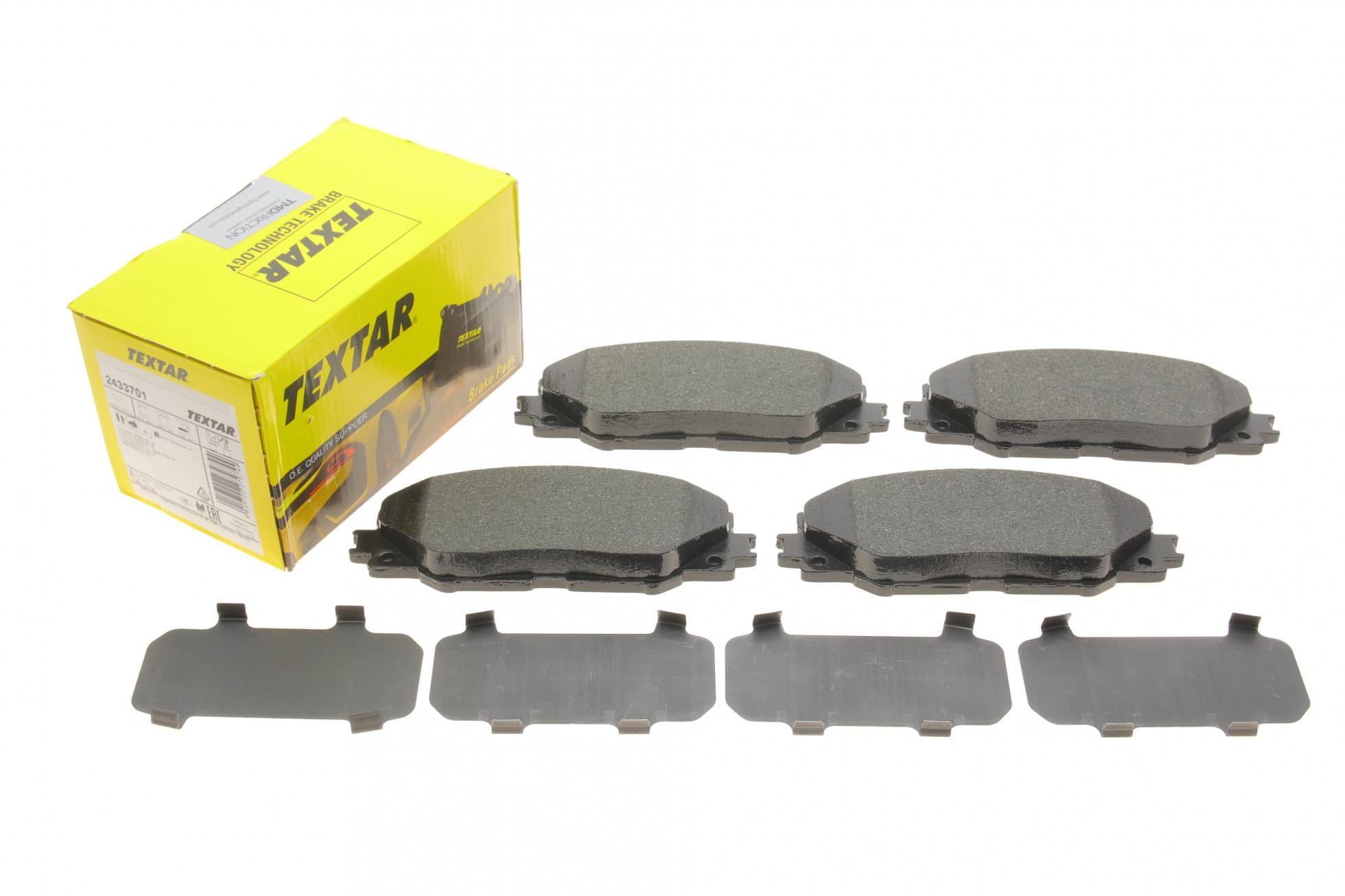 Колодки тормозные передние TEXTAR 2433701 Toyota RAV4 2.0-3.5/Prius 1.8 05- Advics