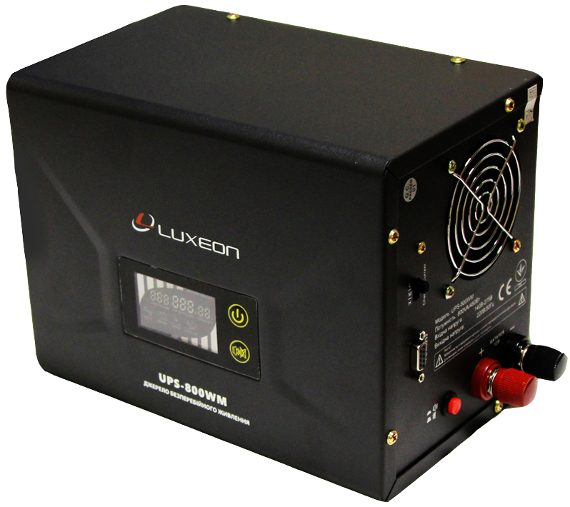Источник бесперебойного питания Luxeon (UPS-800WM)