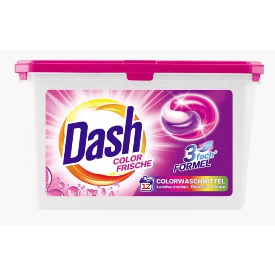 Капсулы для стирки цветных вещей Dash свежесть 3в1 (100610)