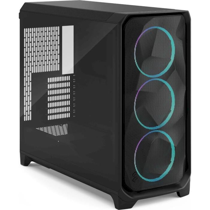 Компьютерный корпус с тонированным стеклом Fractal Design Meshify 3 XL Extended ATX Black RGB TG Light Tint (FD-C-MES3X-04)
