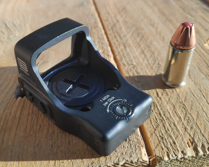 Приціл на пістолет коліматорний EOTech EFLX Mini 3MOA 8 рівнів яскравості та нічний режим Койот (EFLX3RW) - фото 5