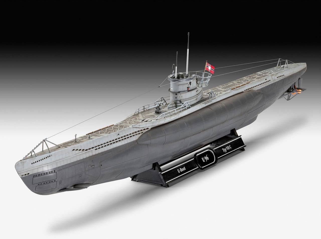 ᐉ Сборная модель Revell набор Подводная лодка U96 уровень 3