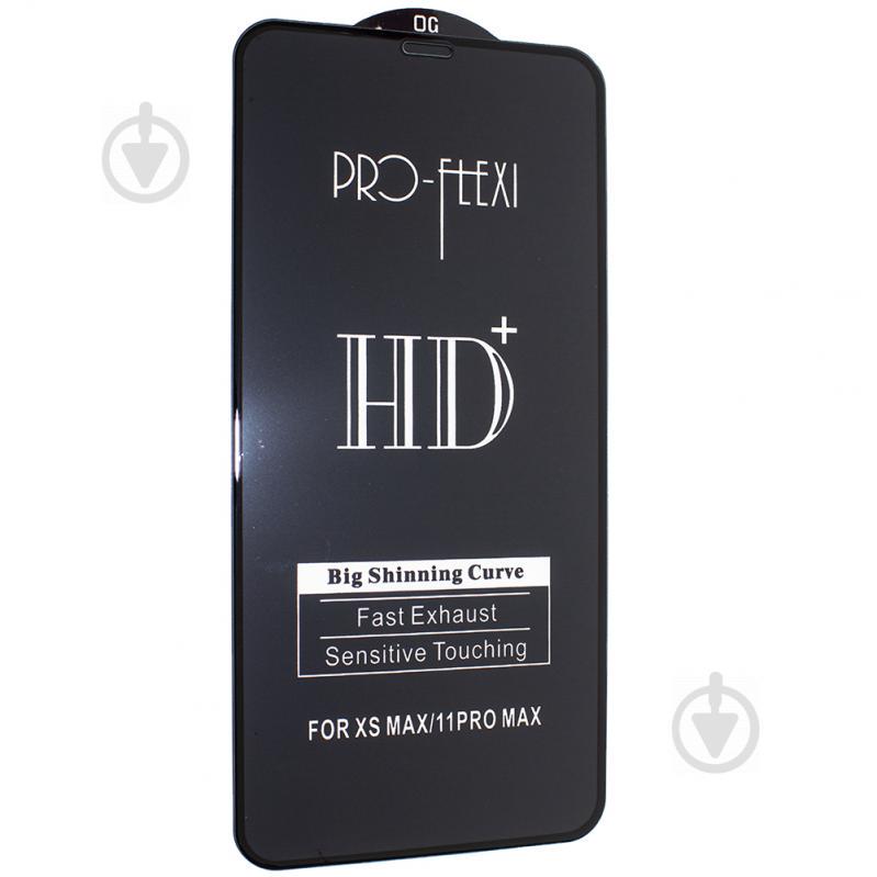 Защитное стекло Pro-Flexi HD для iPhone XS Max Black (00007843)