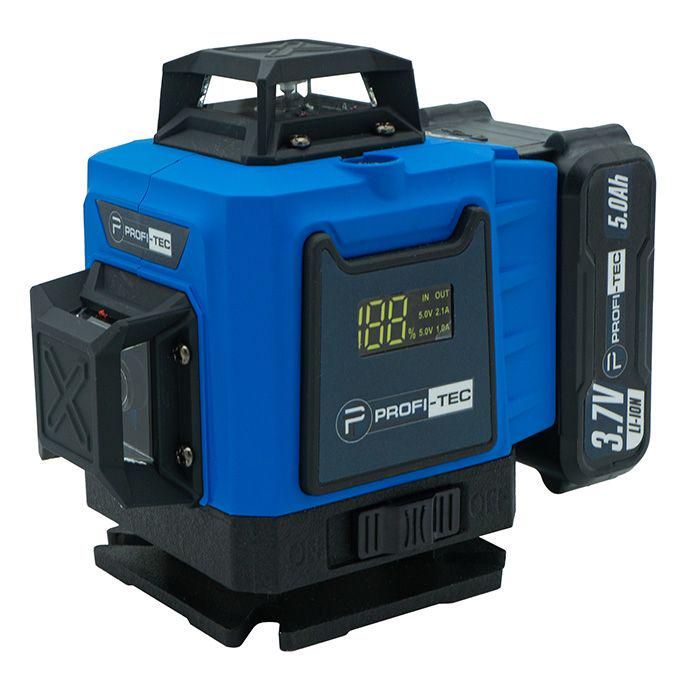 Лазерный нивелир PROFI-TEC PGL 4D 1630 30 м (005905)