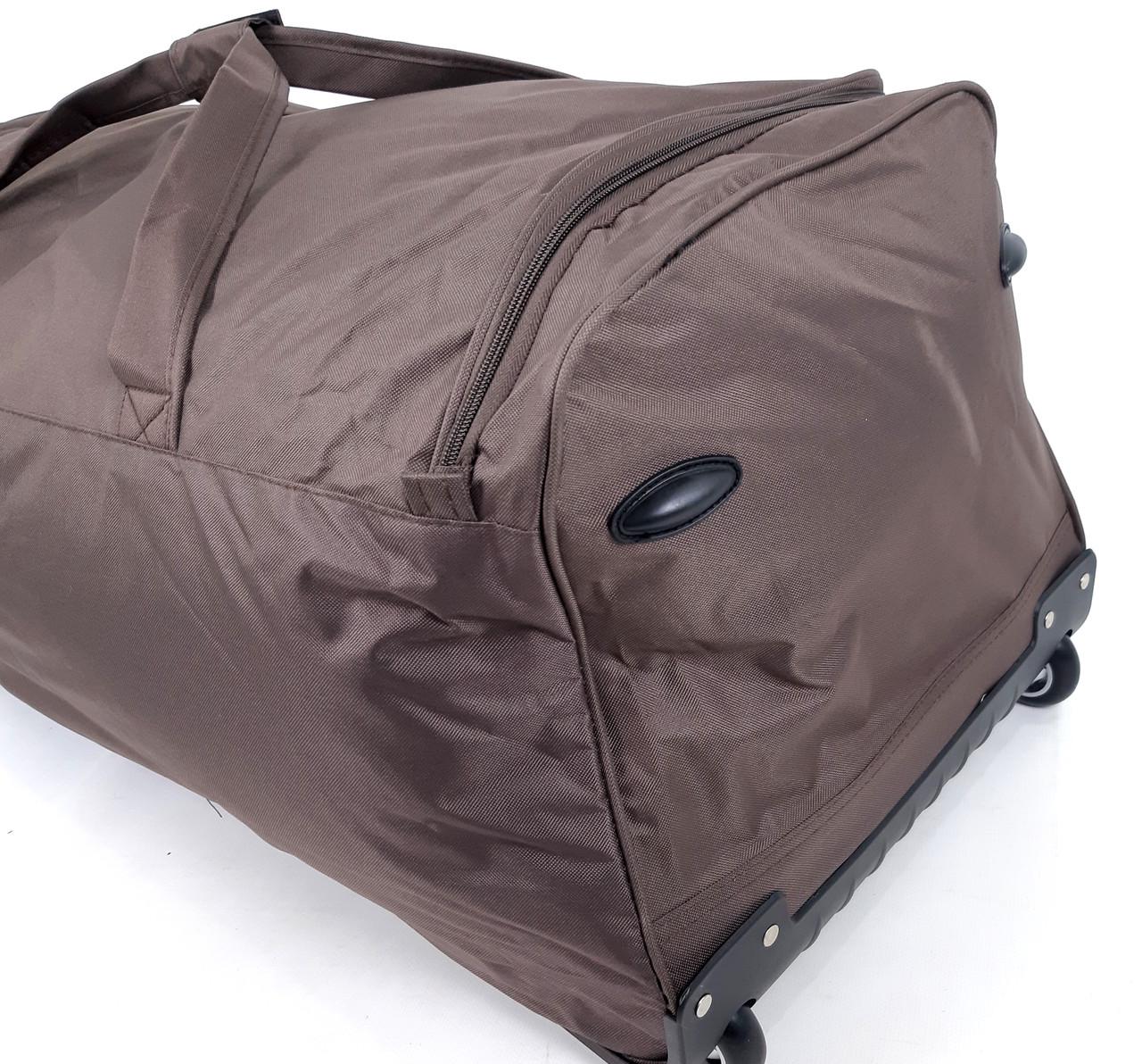 Cумка дорожная Fly 130 л 86х40х40 см Коричневый (1094649919) - фото 7