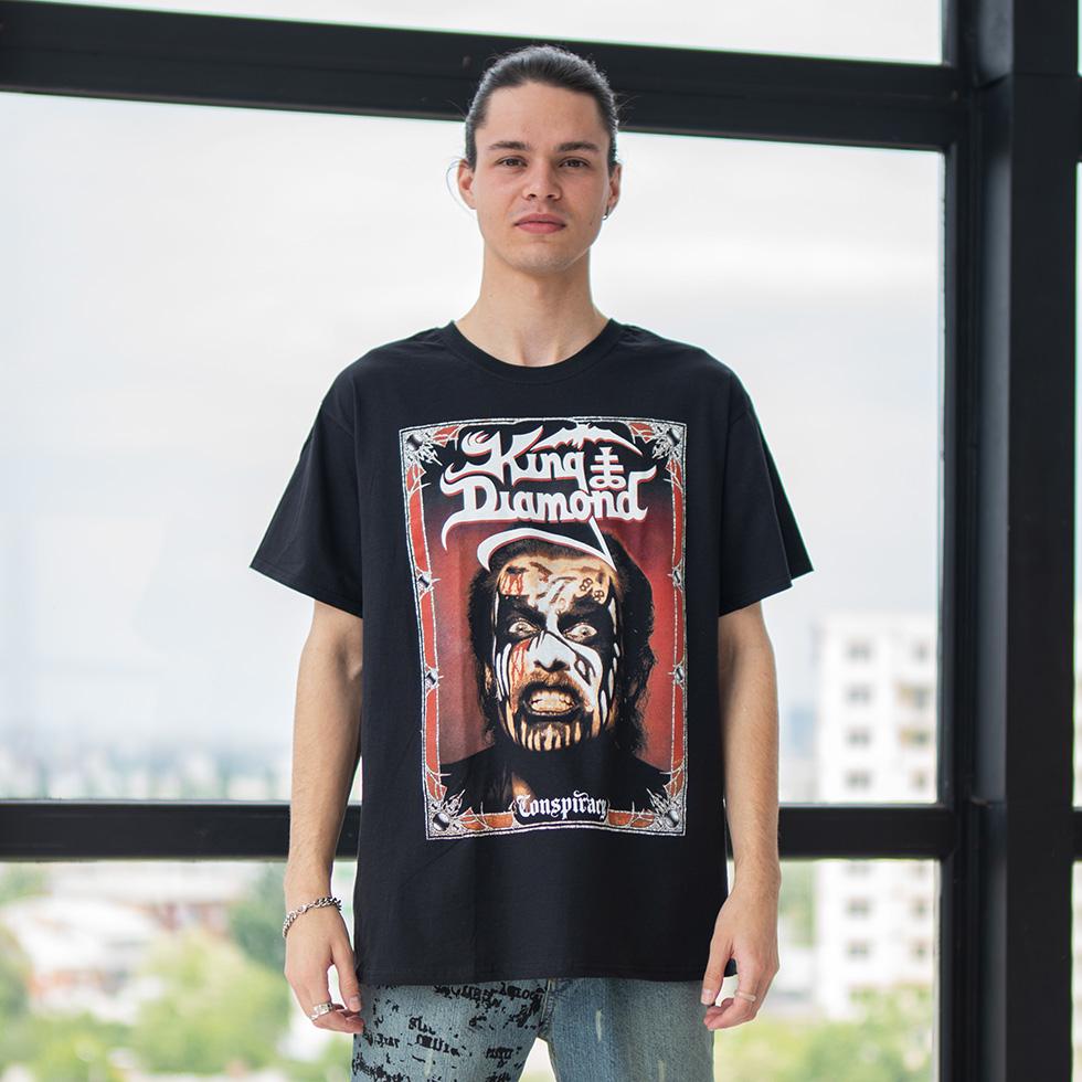 Футболка унисекс King Diamond Conspiracy M Черный (00000001795)