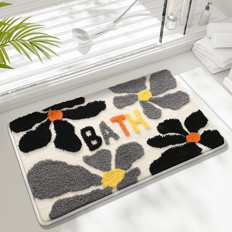 Коврик для ванной комнаты BATH антискользящий мягкий 50х80 см