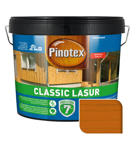 Средство деревозащитное Орегон Pinotex Classic Lasur 10 л (5302401) - фото 1