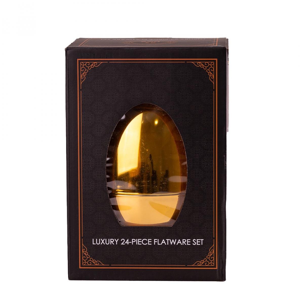 Набор из нержавеющей стали столовых приборов 24 шт. (HP7882GL) - фото 3