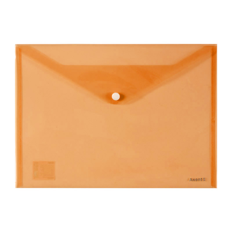 Папка на кнопке Axent А4 12 шт. Оранжевый (1402-26-A)