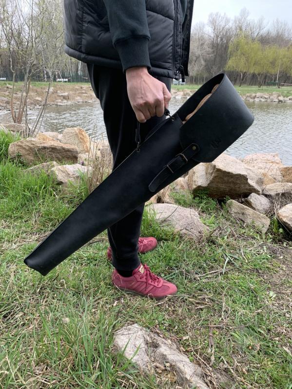 Набір шампурів Gorillas Market "Калчан Лісоруб" Gorillas BBQ у шкіряному чохлі - фото 10