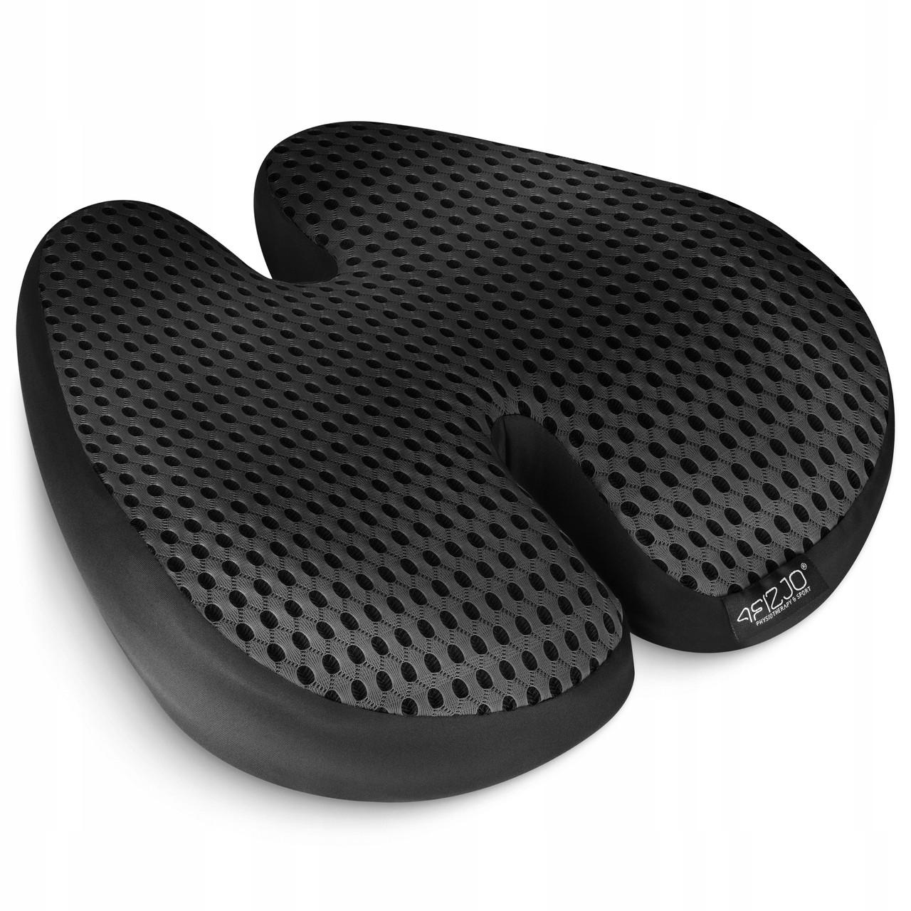 Подушка ортопедична 4FIZJO для спини 41x40 см Black (P-5907739318763) Подушка ортопедична 4FIZJO для спини 41x40 см Black (P-5907739318763)