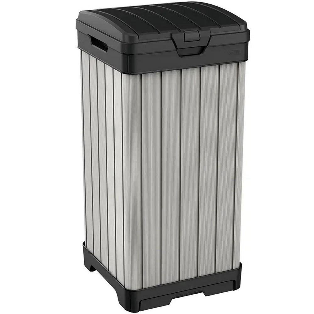 Контейнер для сміття Keter Rockford Waste Bin 125 л Сірий (236996)