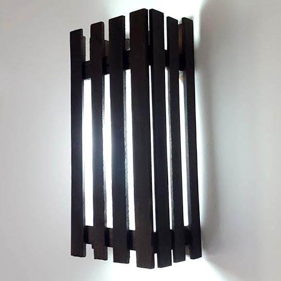 Світильник настінний з дерева Джентрі Венге (БРА-001212)