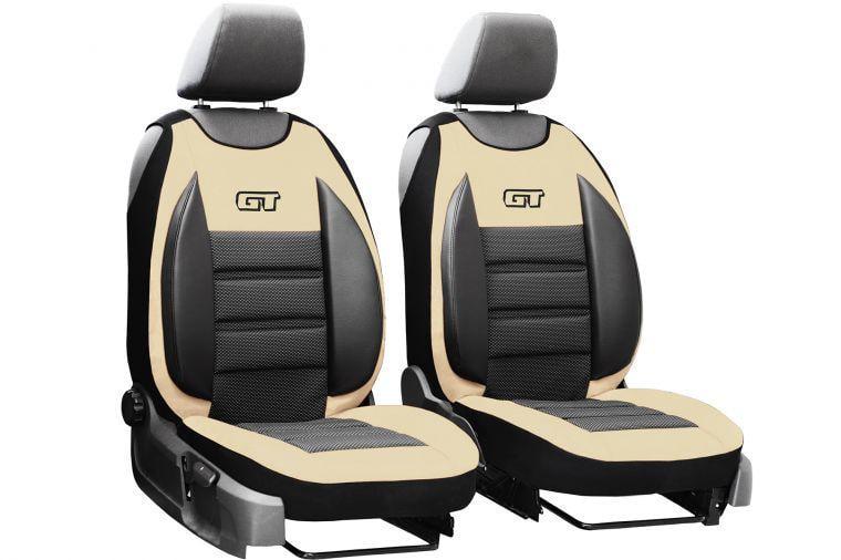 Авточехлы Pok-ter GT для CHERY Beat 2009-2015 на передние сиденья Бежевый (r415769)