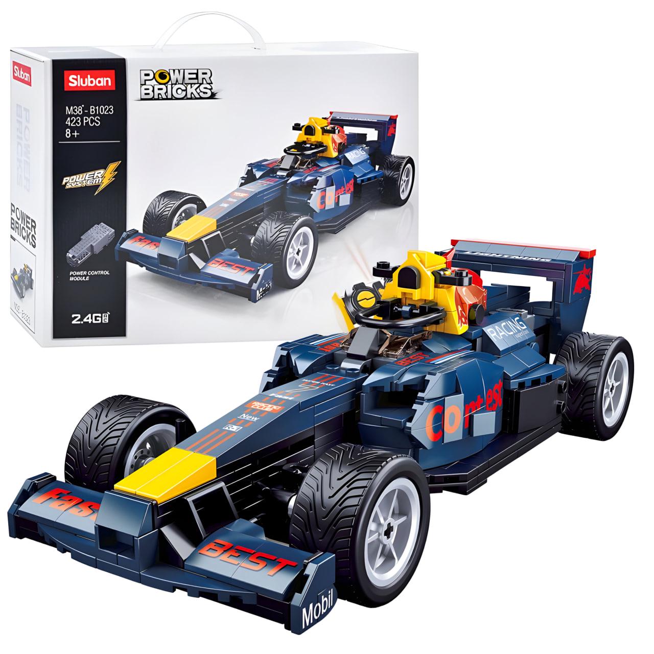 Конструктор Sluban гоночний автомобіль із радіокеруванням 423 дет. (M38-B1023)