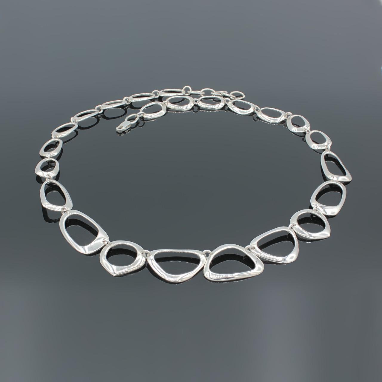 Серебряное колье Неолит