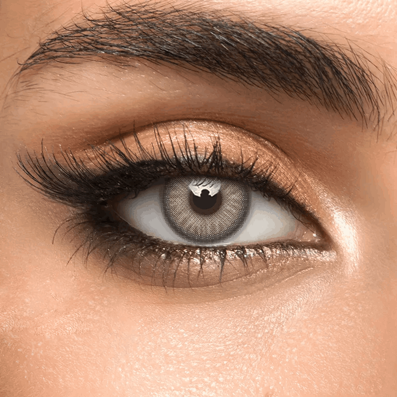 Контактные линзы серые Elite Lens Айс Софт Грей -5,50 14,5 мм 2 шт. Серый (25906452)