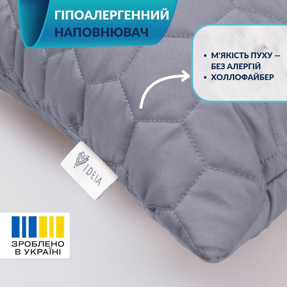 Набір декоративних подушок IDEIA Silhouette 50х50 см 2 шт. Сірий (26644) - фото 3 Набір декоративних подушок IDEIA Silhouette 50х50 см 2 шт. Сірий (26644) - фото 3