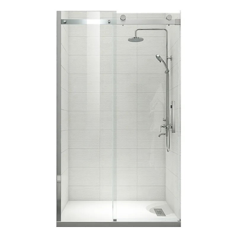 Дверь в нишу KOER SR SD01-120x200-TR-02 прозрачное стекло Easy Clean 8 мм Никель (KR5379) Дверь в нишу KOER SR SD01-120x200-TR-02 прозрачное стекло Easy Clean 8 мм Никель (KR5379)