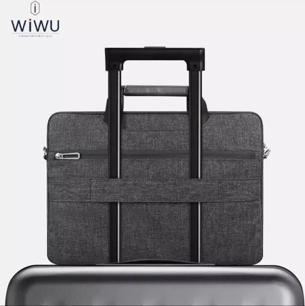 Чохол для ноутбука Wiwu City commuter Bag 13,3'' Чорний (9832759234) - фото 3