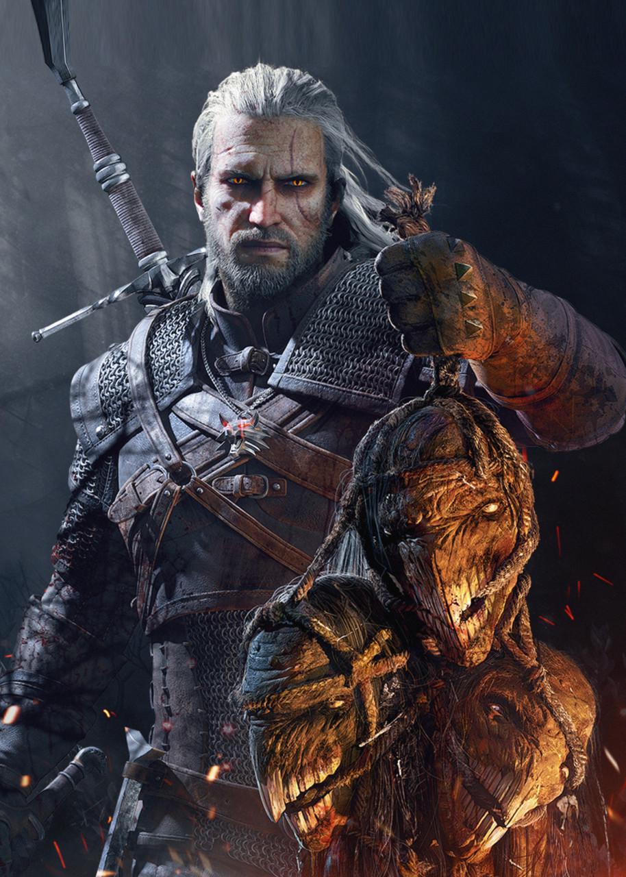 Картина GeekLand The Witcher Ведьмак постер к игре