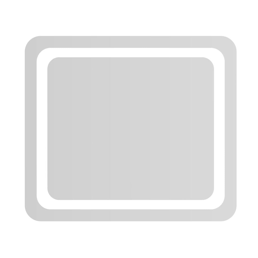 Зеркало VOLLE LUNA 1648.52118700 c LED подсветкой 70x80 см (160331)