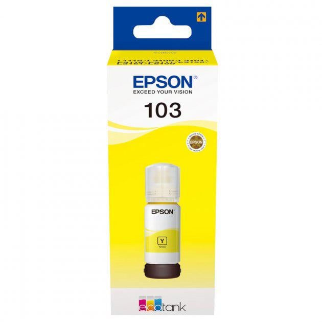 Чорнило EPSON 103 L31XX C13T00S44A 65 мл Yellow (C13T00S44A)