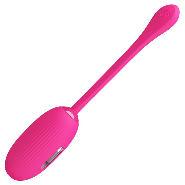 Виброяйцо Pretty Love Doreen Electric Shock Egg App Fuchsia (6603BI-014609HP)